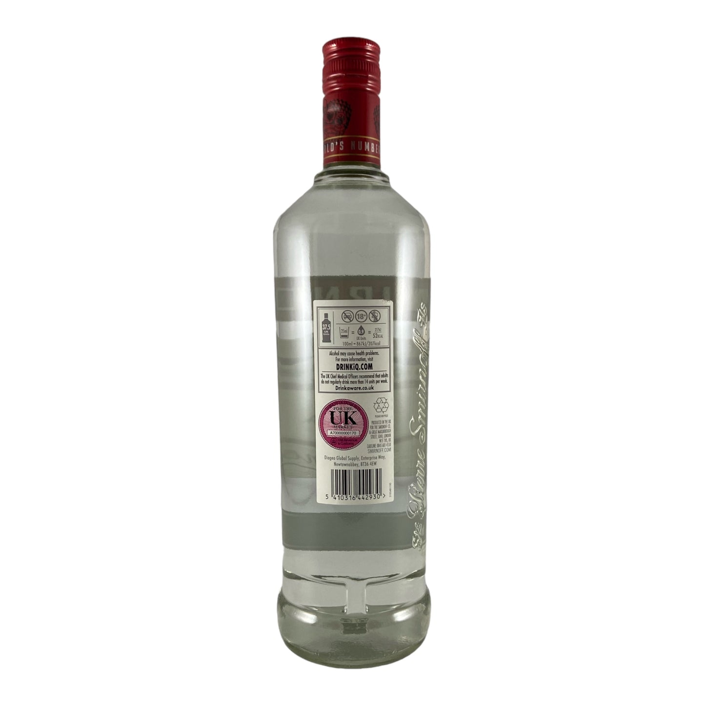 Smirnoff Vodka 1L