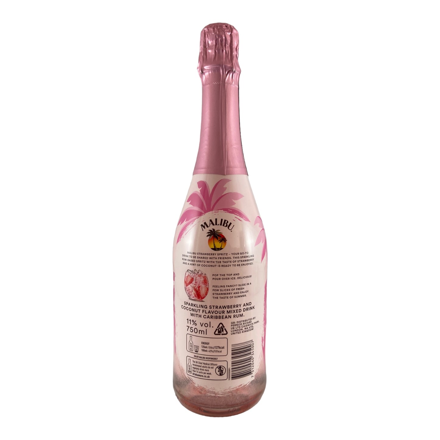 Malibu Strawberry Spritz