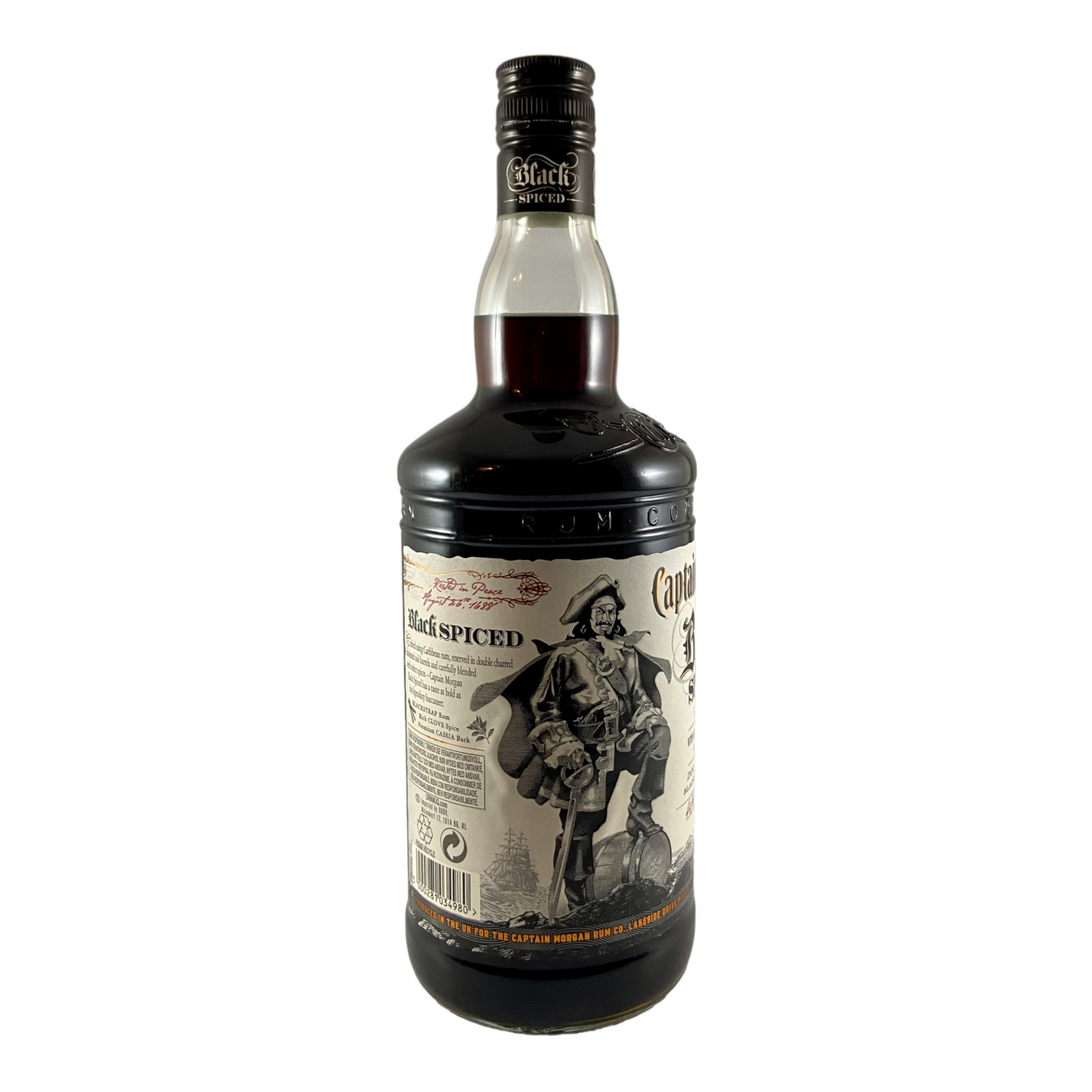 Captain Morgan Black Spiced Rum - Dramante