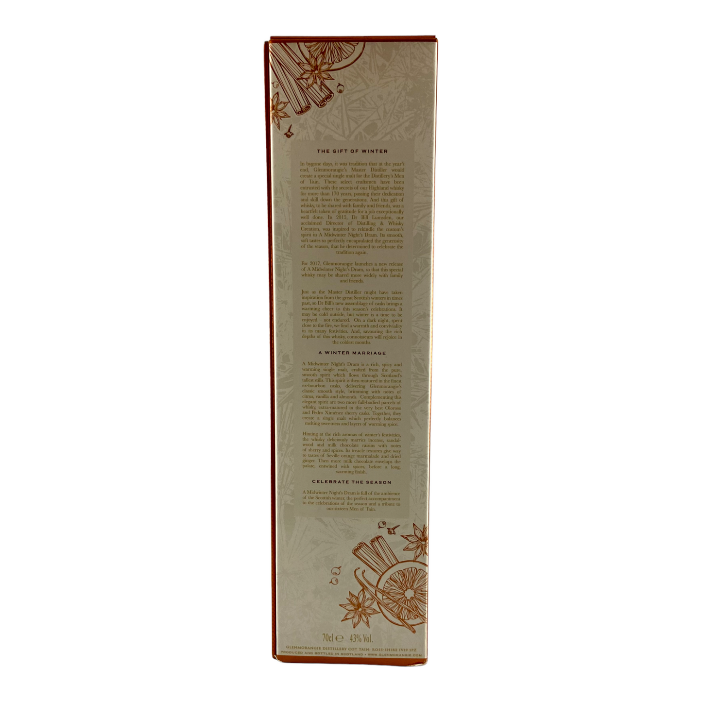 Glenmorangie Midwinter Nights Dram - Dramante