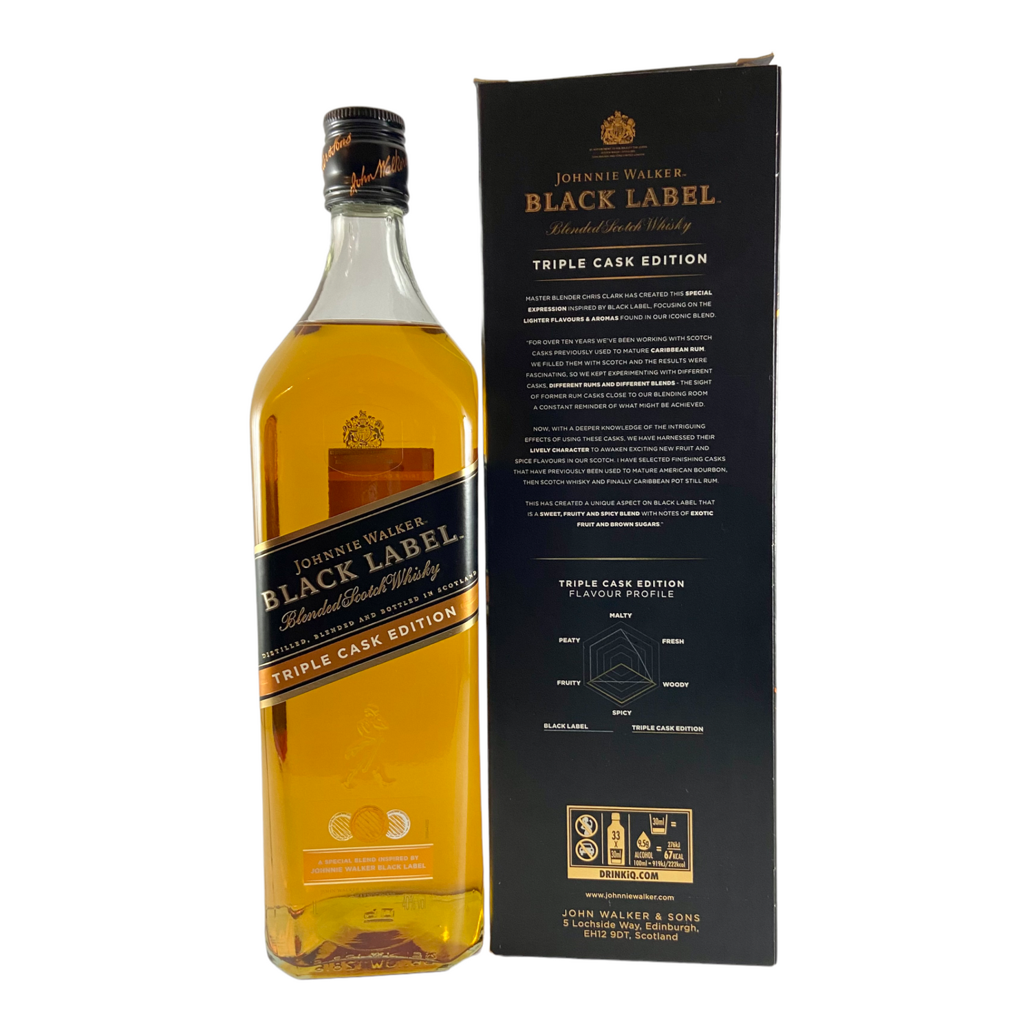 Johnnie Walker Black Label Triple Cask Edition - Dramante