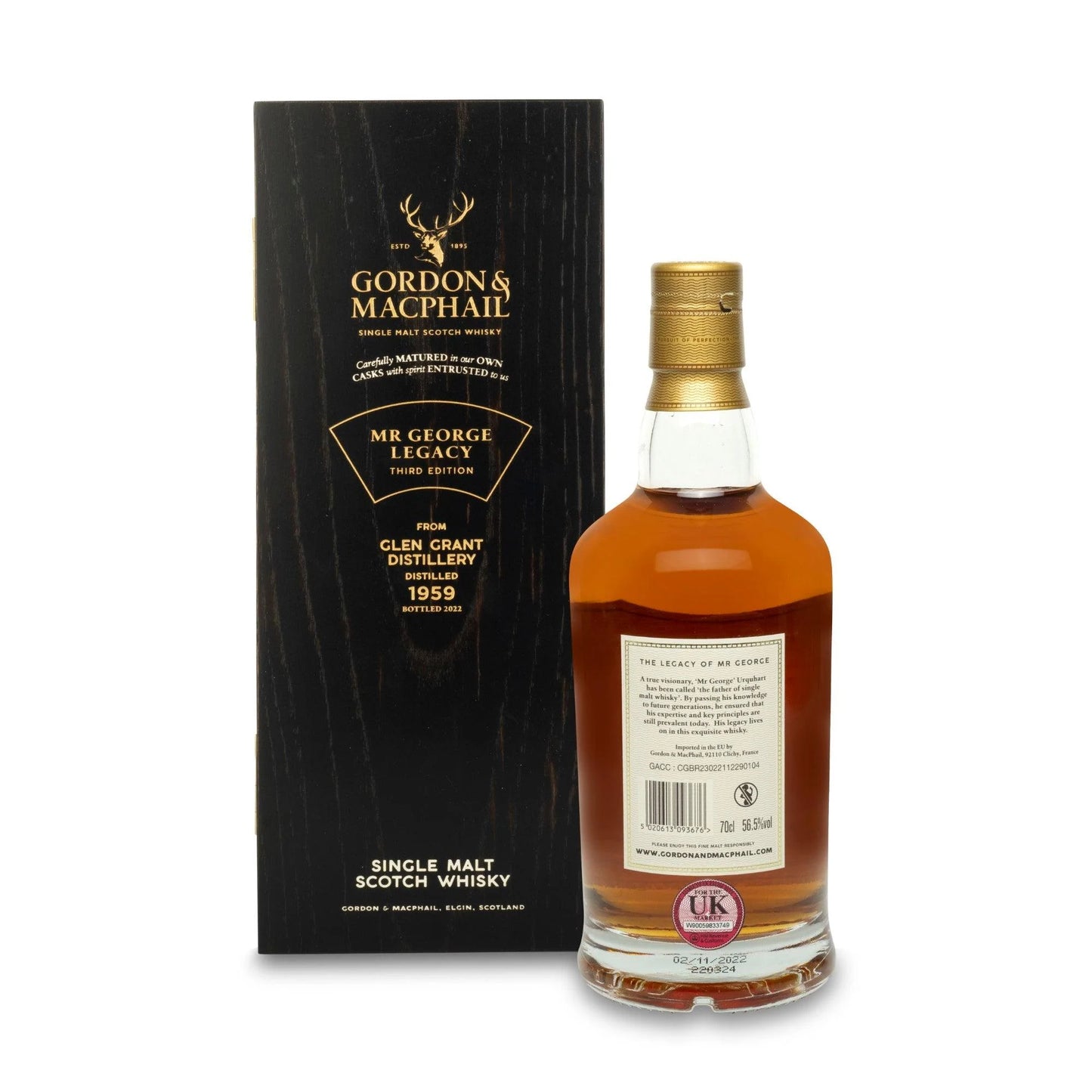 Mr George Legacy Glen Grant 1959 63 Year Old Third Edition