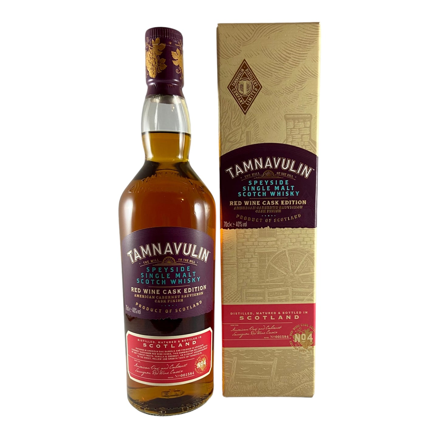 Tamnavulin Red Wine Cask Edition No.4 - Dramante