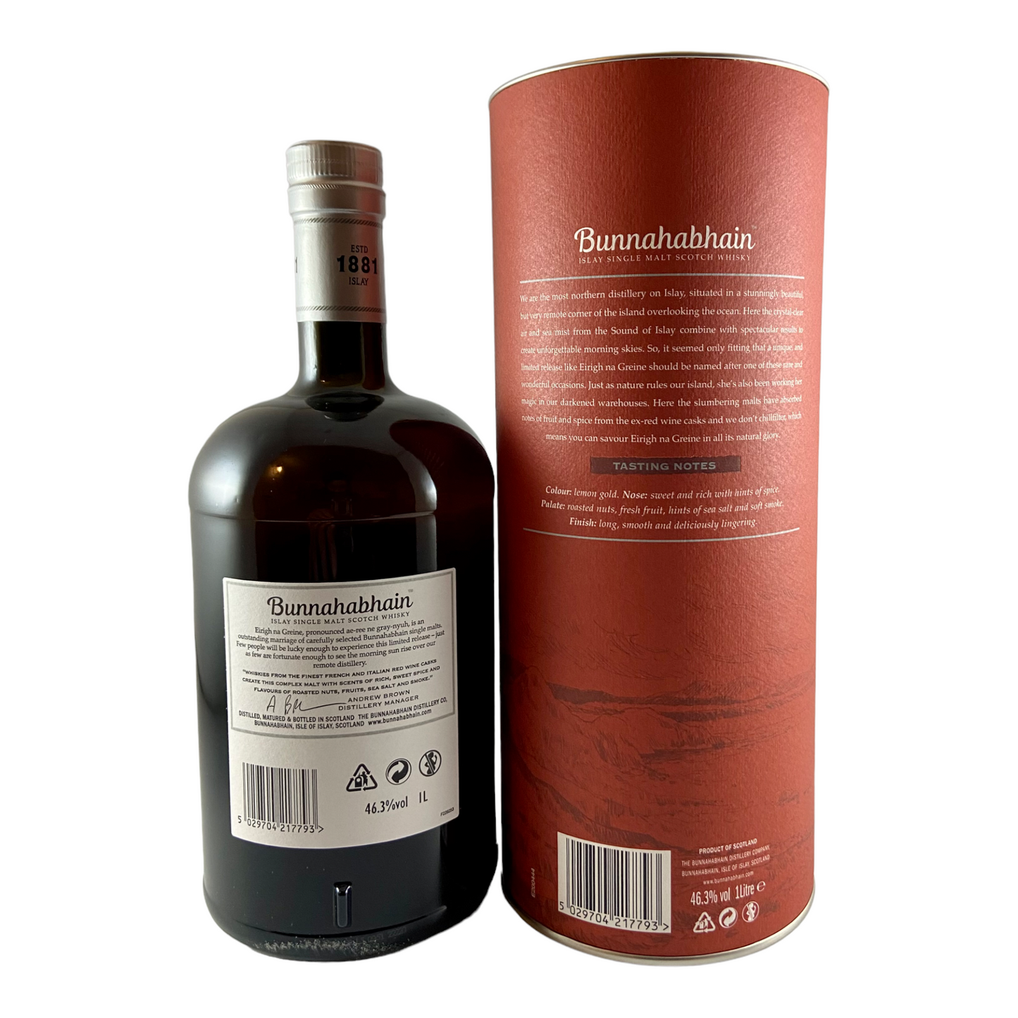 Bunnahabhain Eirigh Na Greine - Dramante