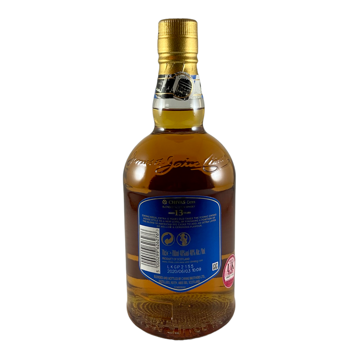 Chivas Regal Extra 13 American Rye Cask - Dramante