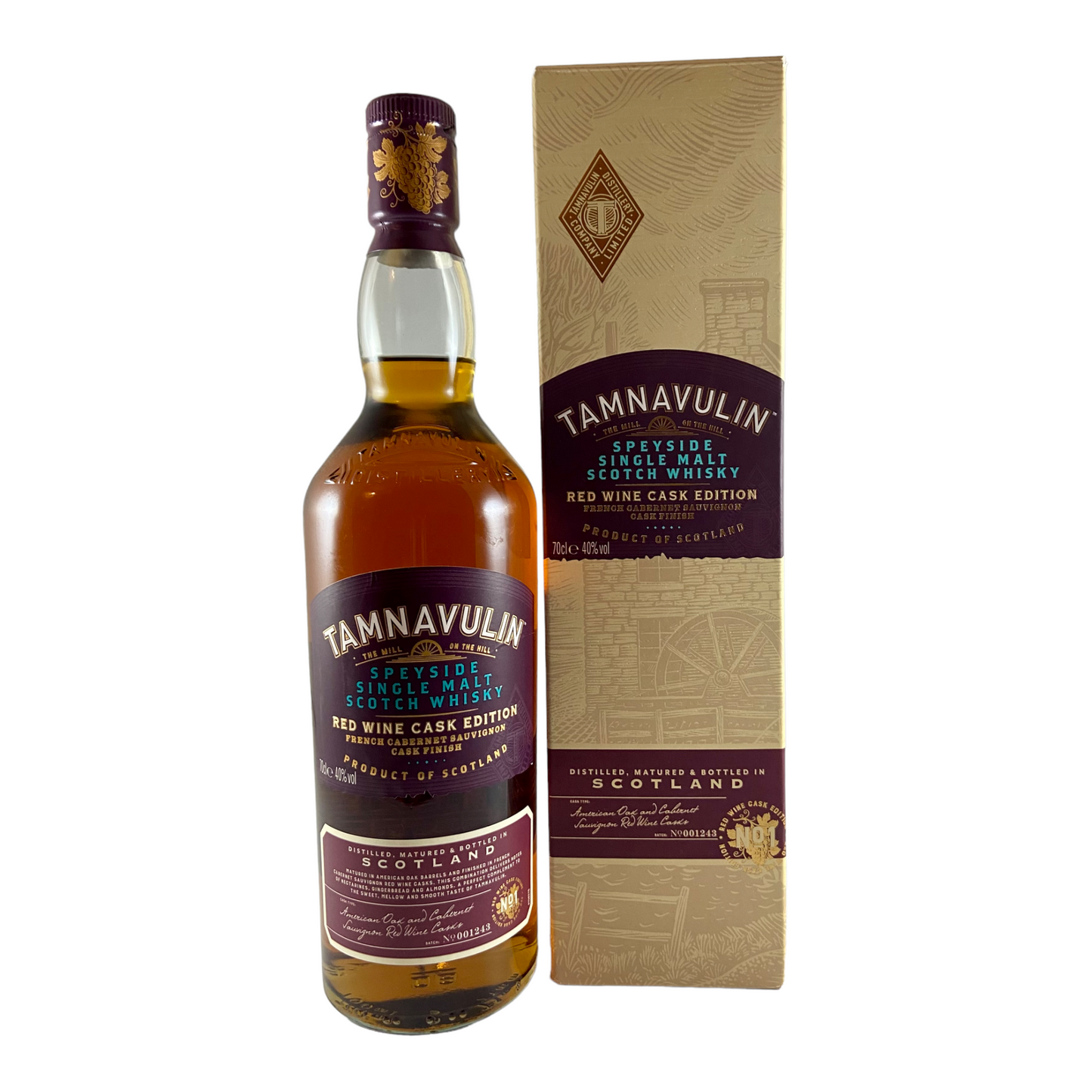 Tamnavulin Red Wine Cask Edition No.1 - Dramante