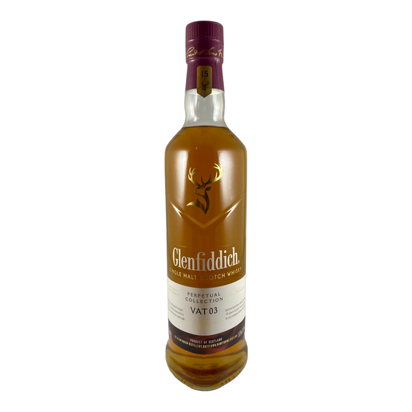 Glenfiddich 15 Perpetual Collection VAT 03